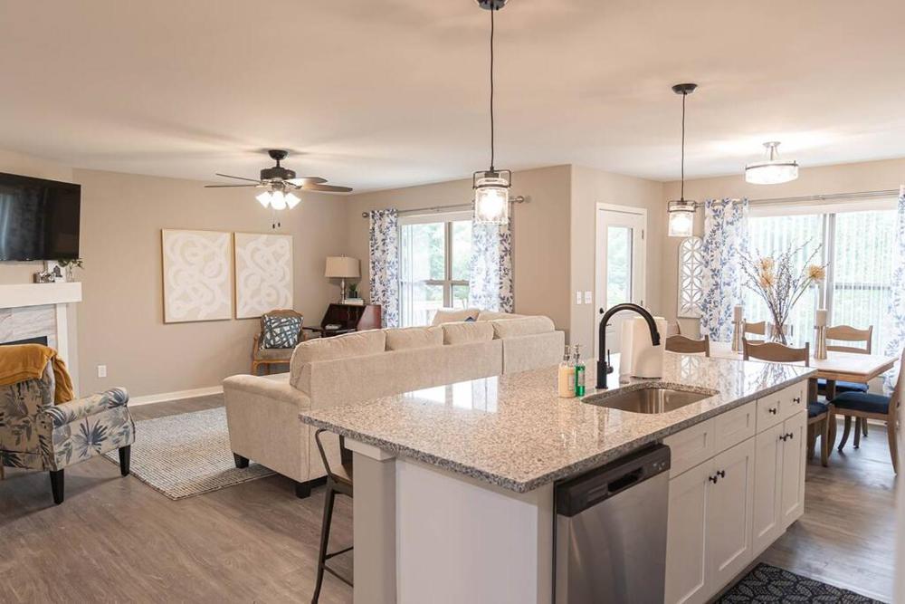 Three-Bedroom Apartment interior